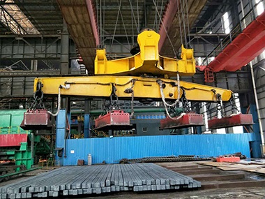 MW22 Series Lifting Electromagnet for Handling Blooms、Beam Billets and Round Billets
